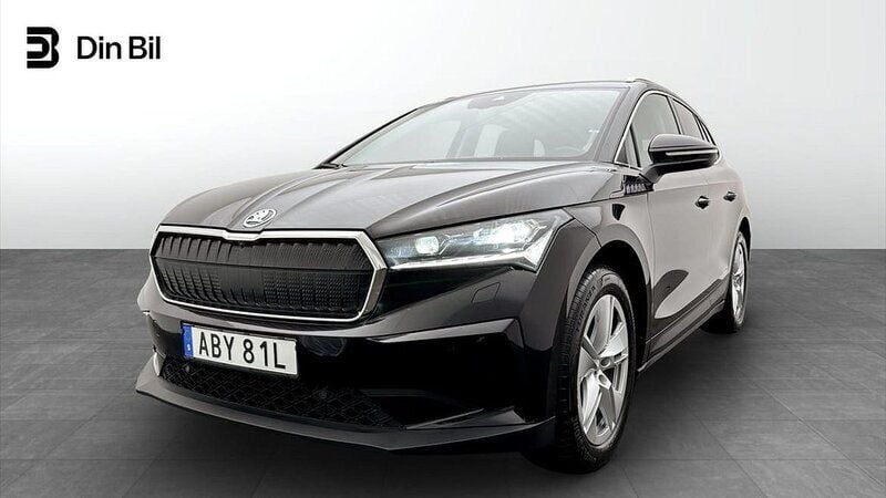 Svart Begagnad 2023 Skoda Enyaq iV SUV | 429 900 kr (Marknadspris) - Bild 1/4