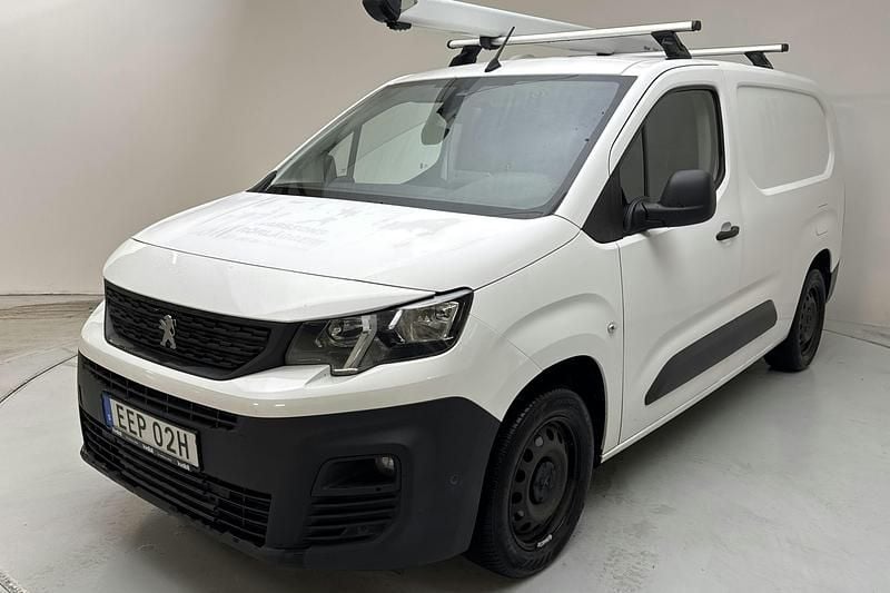 Vit Begagnad 2020 Peugeot Partner Van | 129 000 kr (Superpris) - Bild 1/4
