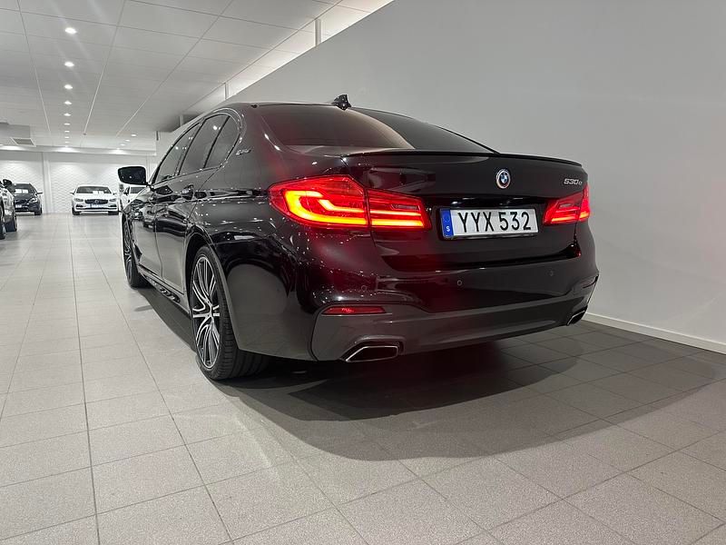 Begagnad BMW 530e iPerformance 184 HK (135 kW) 2017 Svart Sedan