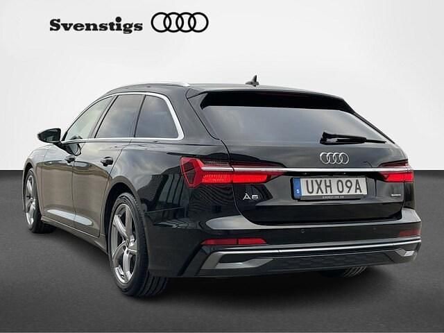 Begagnad Audi A6 S-Line 204 HK (150 kW) 2023 Svart Kombi