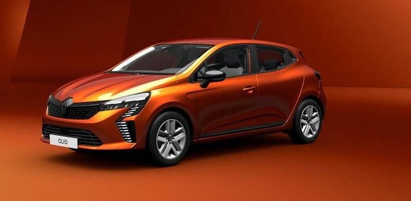 Begagnad Renault Clio V Evolution 90 HK (66 kW) 2024 Orange Halvkombi