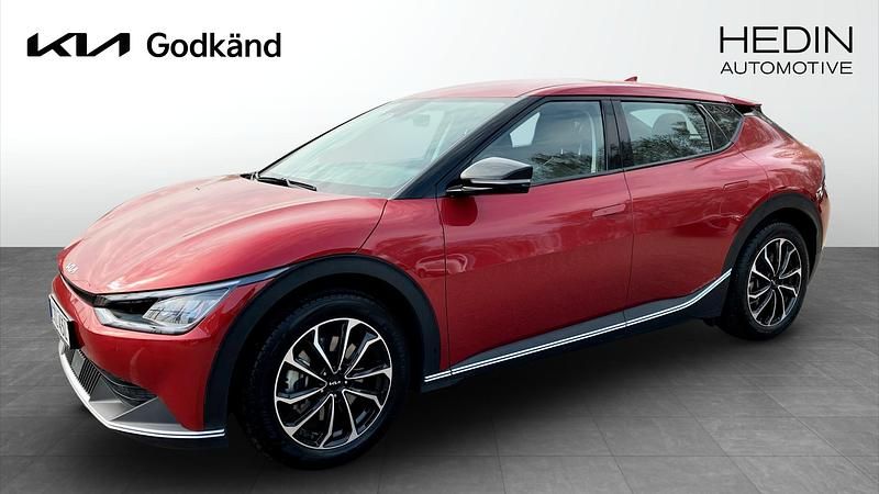 Röd (red) Begagnad 2022 Kia EV6 SUV | 429 900 kr - Bild 1/4