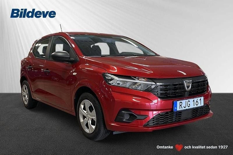 Okänd Begagnad 2022 Dacia Sandero Essentiel Halvkombi | 129 900 kr (Marknadspris) - Bild 1/4