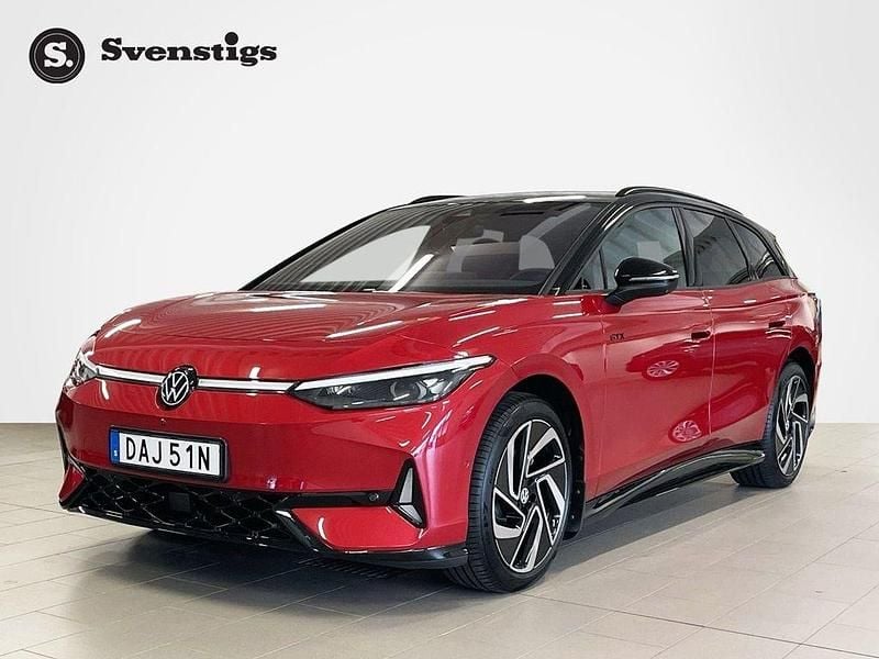 Röd Begagnad 2025 VW ID.7 GTX Kombi | 609 000 kr (Superpris) - Bild 1/4