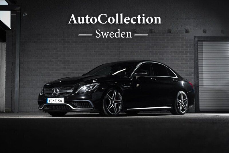 Svart Begagnad 2015 Mercedes C63S AMG AMG Sedan | 499 900 kr (Dyr) - Bild 1/4