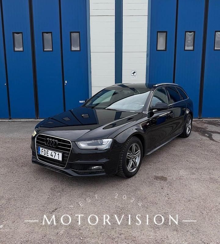 Svart Begagnad 2014 Audi A4 S-Line Kombi | 124 900 kr (Lite dyr) - Bild 1/4