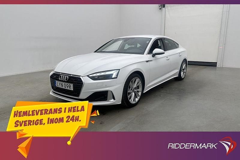Begagnad Audi A5 Sportback 265 HK (194 kW) 2020 Vit Halvkombi