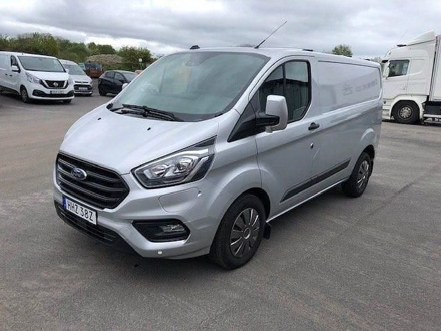 Vit Begagnad 2020 Ford Transit Custom Van | 195 000 kr (Bra pris) - Bild 1/4