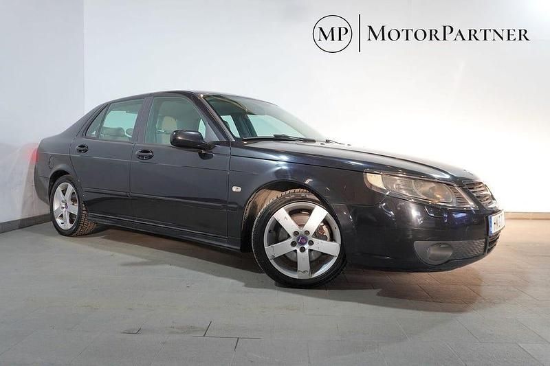 Svart Begagnad 2008 Saab 9-5 Vector Sedan | 49 900 kr (Lite dyr) - Bild 1/4