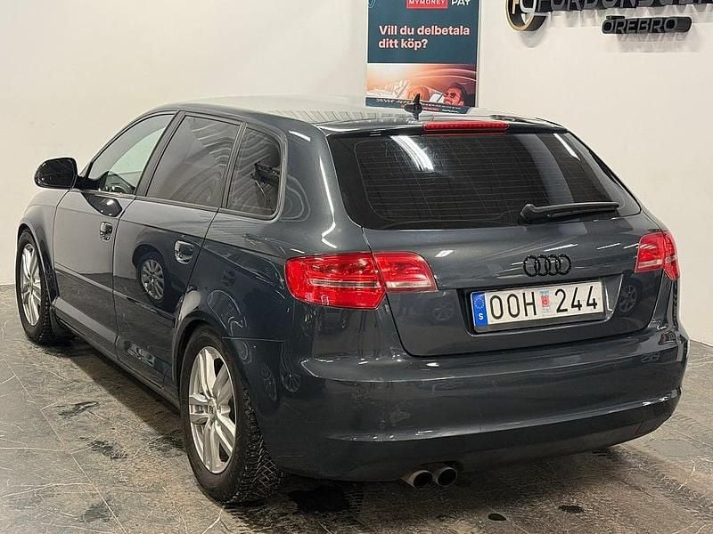 Begagnad Audi A3 Sportback 200 HK (147 kW) 2008 Grå Halvkombi