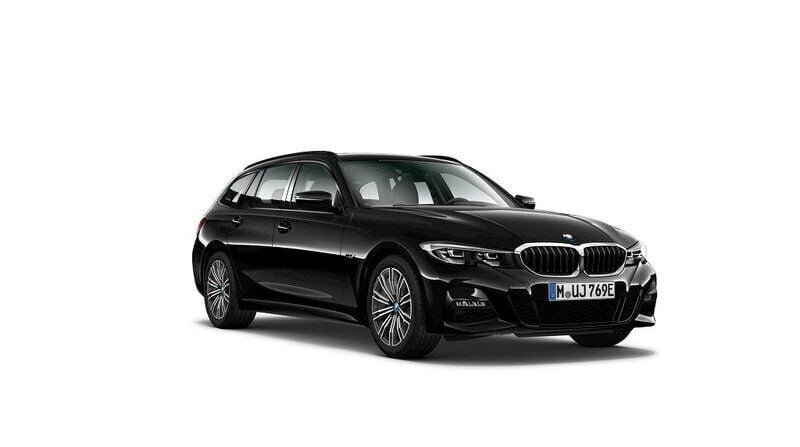 Svart Begagnad 2022 BMW 330e M Sport Kombi | 364 500 kr (Marknadspris) - Bild 1/4