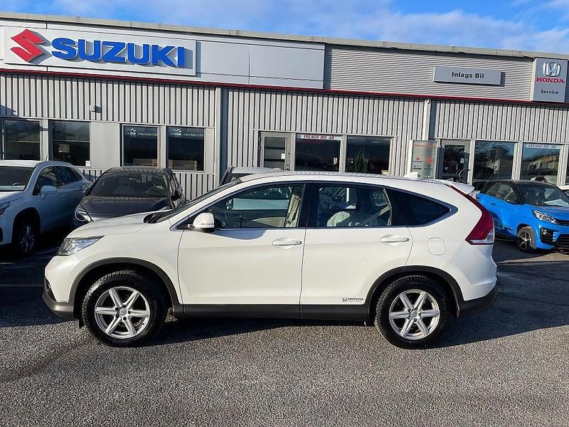 Vit Begagnad 2014 Honda CR-V Elegance SUV | 79 900 kr (Bra pris) - Bild 1/4