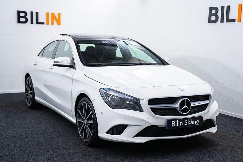 Vit Begagnad 2014 Mercedes 220 Sportkupé | 139 000 kr (Marknadspris) - Bild 1/4