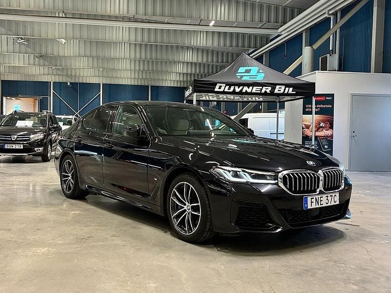 Begagnad BMW 545e M Sport 395 HK (290 kW) 2020 Svart Sedan