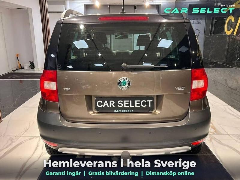 Begagnad Skoda Yeti 124 HK (91 kW) 2013 Brun SUV