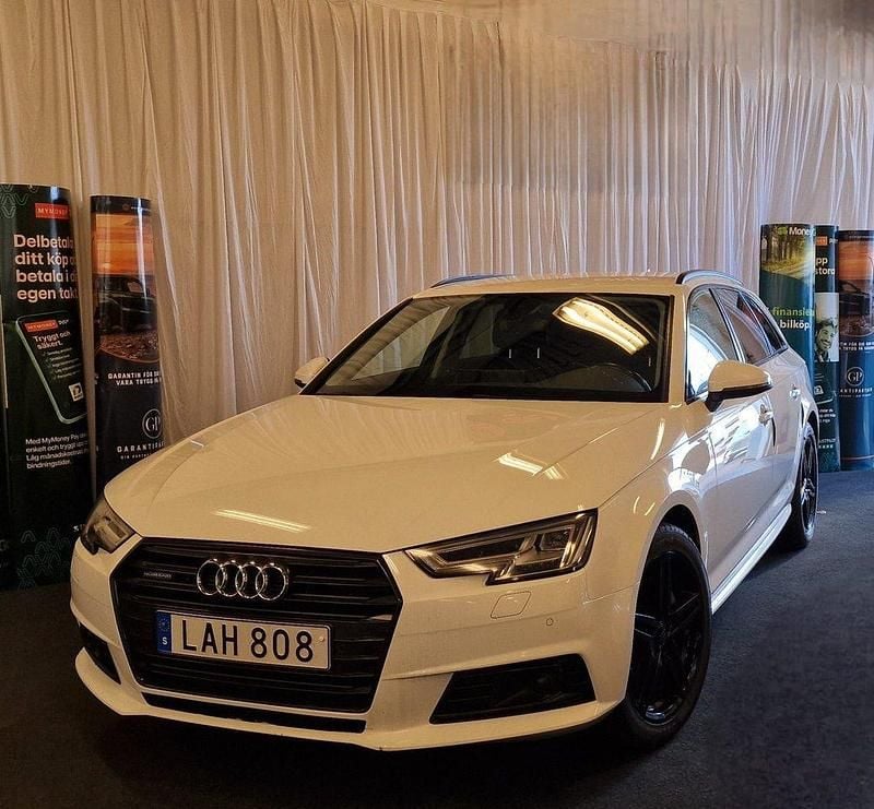 Vit Begagnad 2018 Audi A4 Proline Kombi | 140 000 kr (Marknadspris) - Bild 1/4