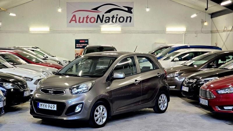 Grå Begagnad 2013 Kia Picanto Halvkombi | 64 900 kr (Marknadspris) - Bild 1/4