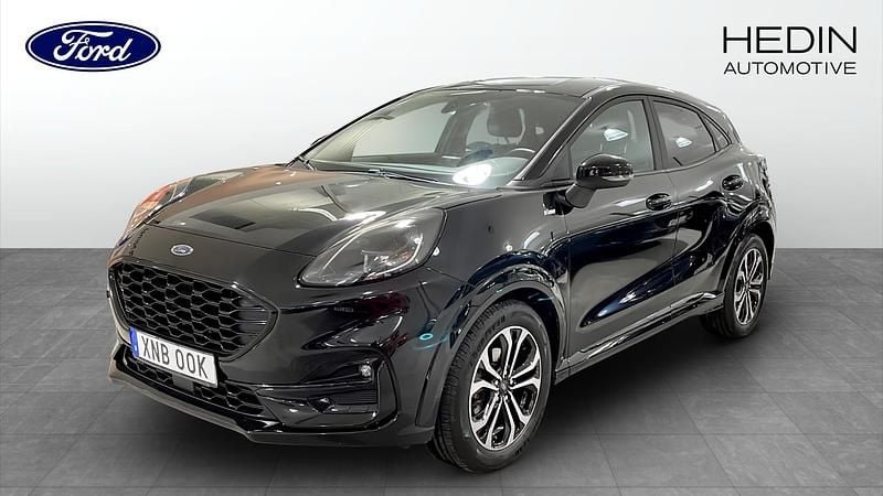 Svart Begagnad 2022 Ford Puma ST-Line SUV | 209 000 kr (Bra pris) - Bild 1/4