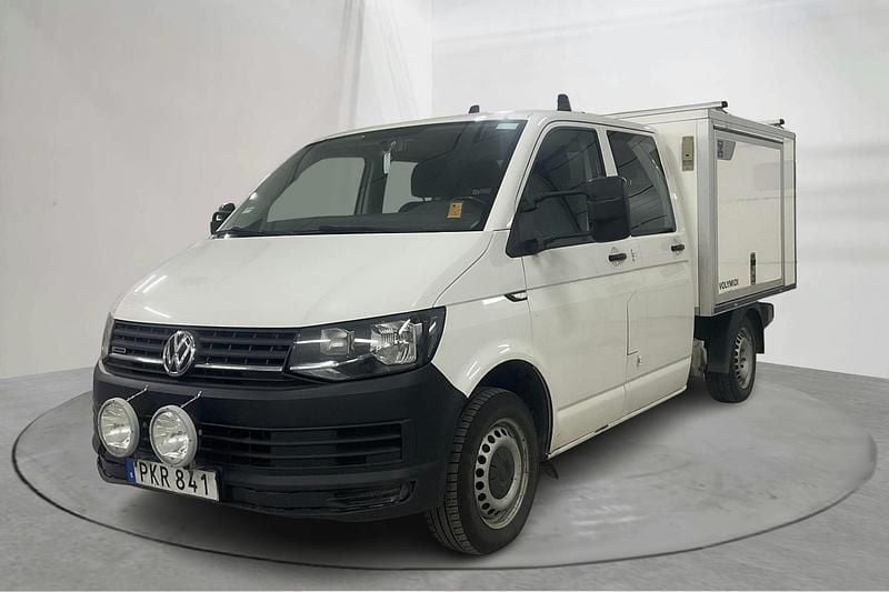 Vit Begagnad 2017 VW T6 Van | 209 000 kr (Marknadspris) - Bild 1/4