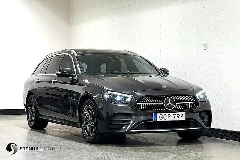 Begagnad Mercedes E300 AMG line 194 HK (142 kW) 2020 Grå Kombi
