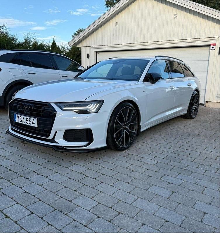 Vit Begagnad 2019 Audi A6 S-Line Kombi | 440 000 kr (Dyr) - Bild 1/4