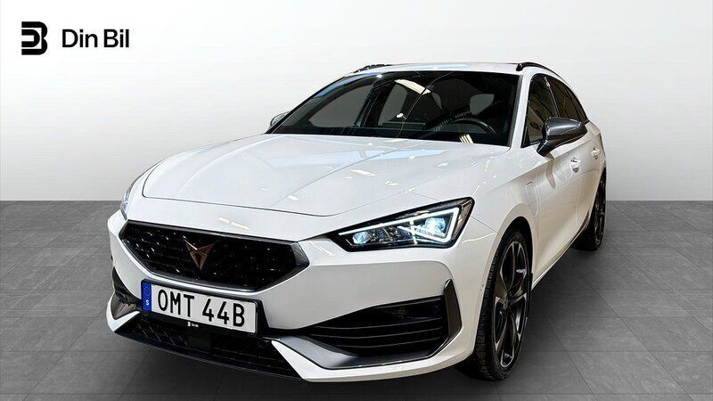 Vit Begagnad 2024 Cupra Leon VZ Kombi | 319 900 kr (Bra pris) - Bild 1/4