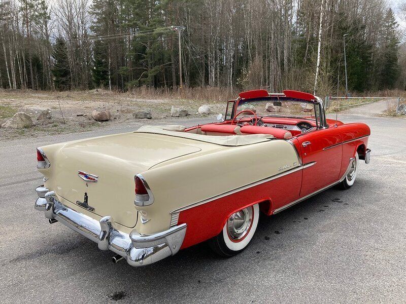 Begagnad Chevrolet Bel Air 1955 Gypsy red Cab