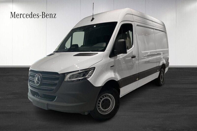 Vit (white) Ny 2024 Mercedes E-Sprinter Van | 1 077 640 kr - Bild 1/4