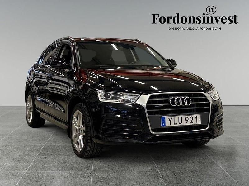 Svart Begagnad 2017 Audi Q3 SUV | 179 900 kr (Marknadspris) - Bild 1/4