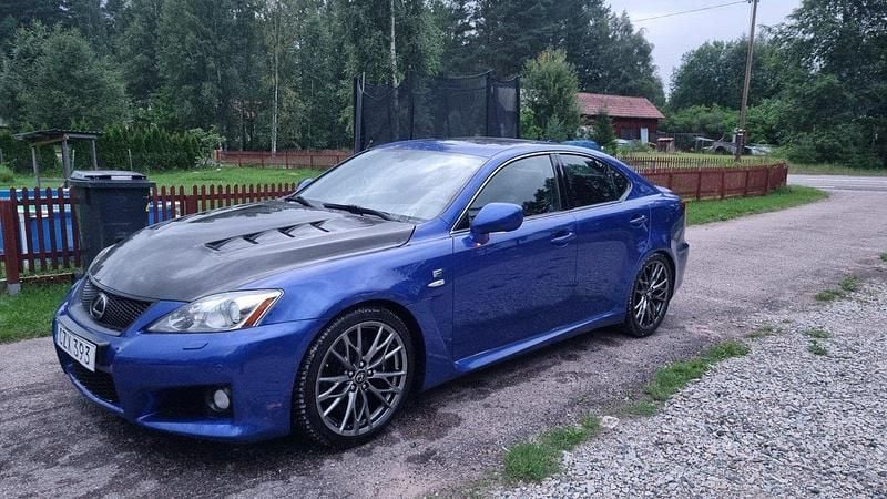 Blå Begagnad 2010 Lexus IS-F Sedan | 430 000 kr - Bild 1/2