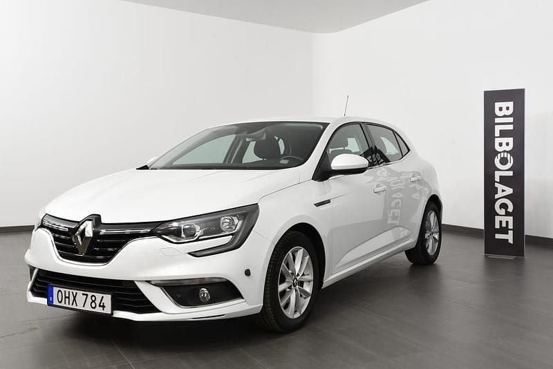 Vit Begagnad 2016 Renault Mégane IV Zen Halvkombi | 125 800 kr (Marknadspris) - Bild 1/4