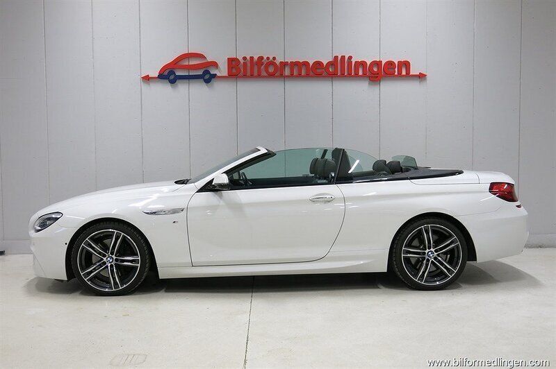 Vit samma som bilen Begagnad 2017 BMW 640 Cabriolet M Sport Cab | 569 900 kr - Bild 1/4