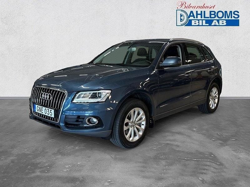 Blå Begagnad 2014 Audi Q5 Design SUV | 149 900 kr (Marknadspris) - Bild 1/4