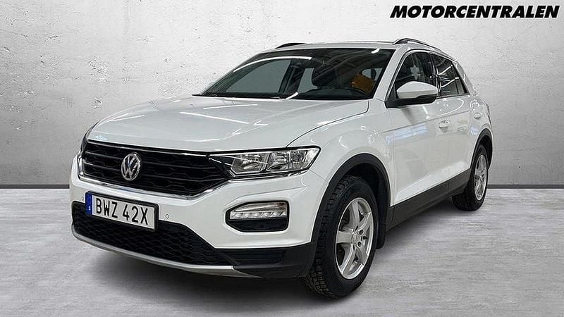 Vit Begagnad 2019 VW T-Roc Style SUV | 189 000 kr (Bra pris) - Bild 1/3