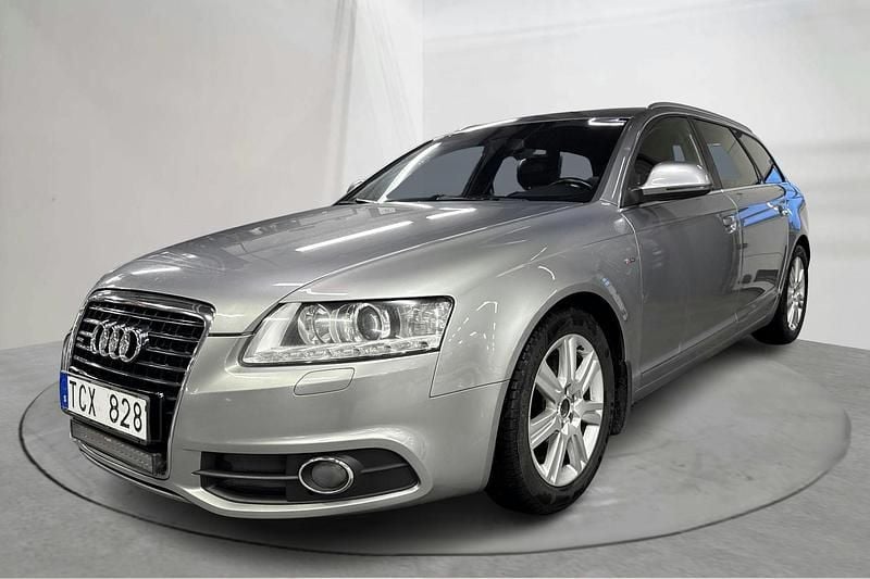 Grå Begagnad 2011 Audi A6 Kombi | 60 000 kr (Marknadspris) - Bild 1/4