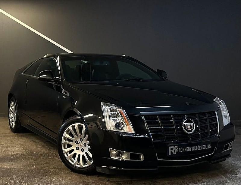 Begagnad Cadillac CTS 323 HK (237 kW) 2012 Svart Sportkupé
