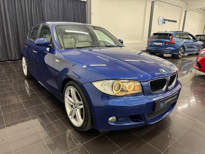 Begagnad BMW 120 Comfort Edition 170 HK (125 kW) 2007 Blå Halvkombi