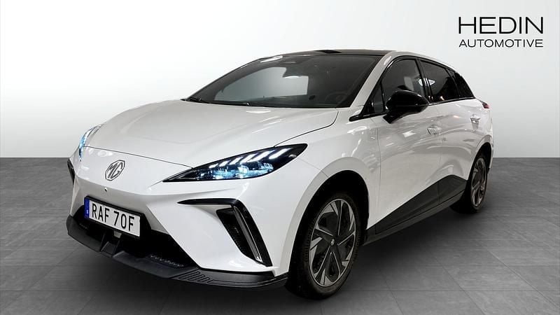 Vit Begagnad 2022 MG MG4 EV Luxury Halvkombi | 269 900 kr (Marknadspris) - Bild 1/4