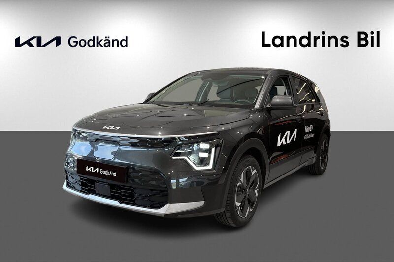 Mörkgrå Begagnad 2023 Kia e-Niro SUV | 359 300 kr (Lite dyr) - Bild 1/4