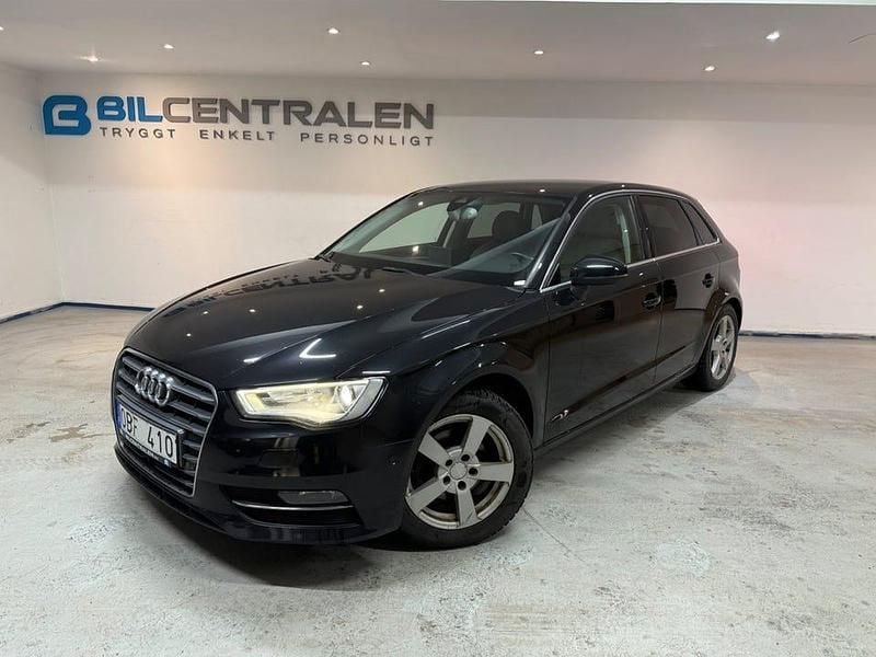 Svart Begagnad 2014 Audi A3 Ambition | 134 900 kr (Bra pris) - Bild 1/4