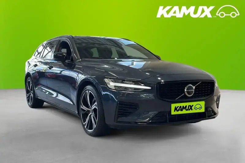 Blå Begagnad 2023 Volvo V60 Ultimate Kombi | 499 800 kr (Dyr) - Bild 1/4