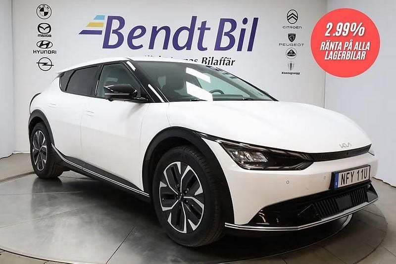 Begagnad Kia EV6 GT-Line 239 kW (325 HK) 2022 Vit SUV
