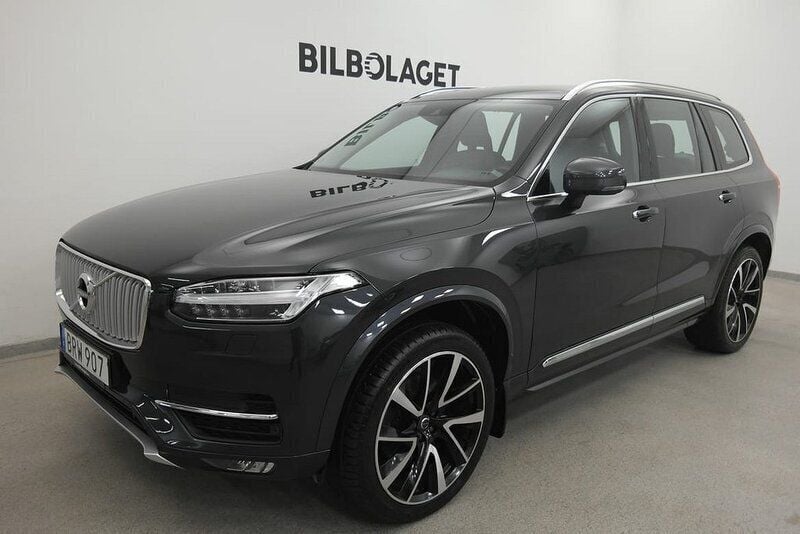 Grå Begagnad 2018 Volvo XC90 Inscription SUV | 389 800 kr (Superpris) - Bild 1/4