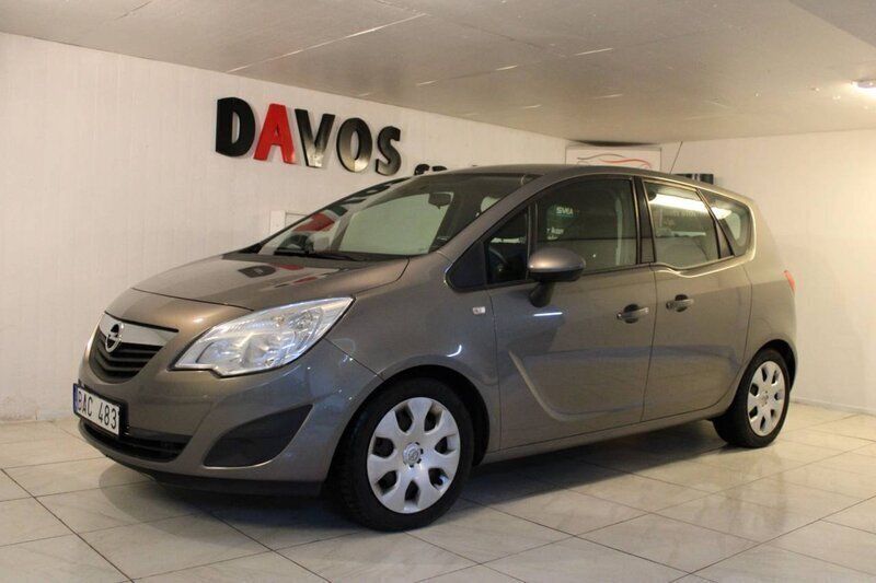 Brun Begagnad 2013 Opel Meriva Minibuss | 76 900 kr (Marknadspris) - Bild 1/4