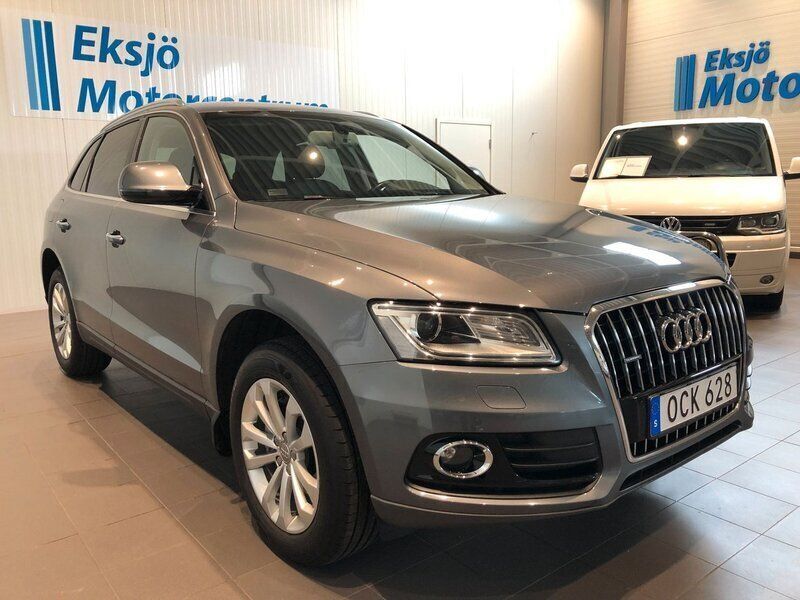 Grå Begagnad 2016 Audi Q5 Design SUV | 219 900 kr (Marknadspris) - Bild 1/4