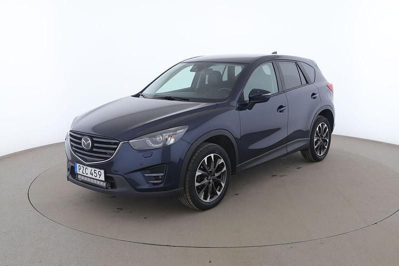 Blå Begagnad 2015 Mazda CX-5 Optimum SUV | 150 000 kr (Marknadspris) - Bild 1/3