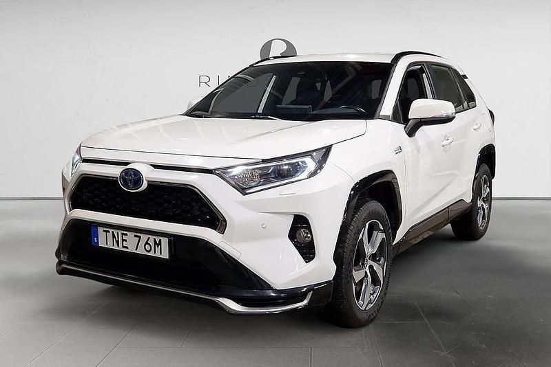 Vit Begagnad 2020 Toyota RAV4 Hybrid Active SUV | 299 900 kr (Marknadspris) - Bild 1/3