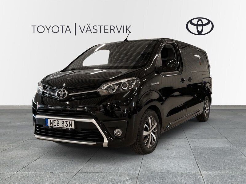 Svart Begagnad 2022 Toyota Proace Van | 339 900 kr (Lite dyr) - Bild 1/4