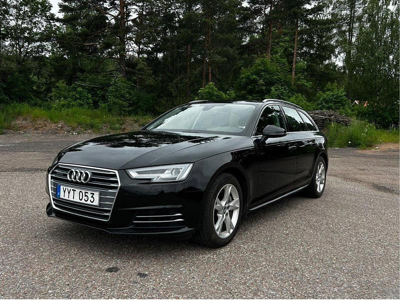 Svart Begagnad 2018 Audi A4 Proline Kombi | 238 000 kr (Marknadspris) - Bild 1/4