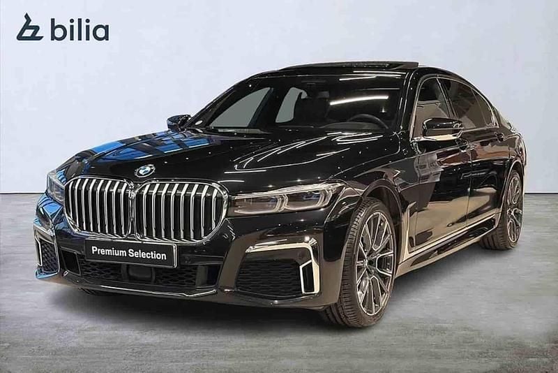 Svart Begagnad 2020 BMW 740L Sedan | 589 900 kr - Bild 1/1